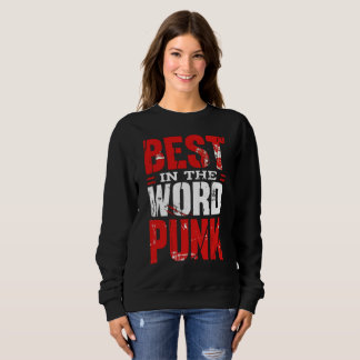 Sudadera Perfección de punk: negro de diseño supremo de ren