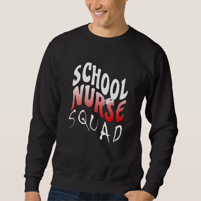 Sudadera Perfect School Nurse Squad Nursing Nurse's Women N (Anverso)
