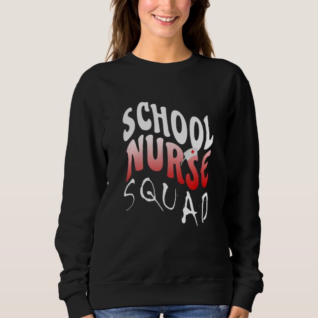 Sudadera Perfect School Nurse Squad Nursing Nurse's Women N (Anverso)