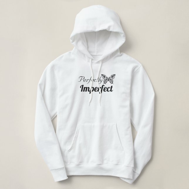 Sudadera Perfectamente Imperfecto (Diseño del anverso)