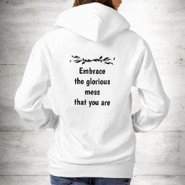 Sudadera Perfectamente Imperfecto - Abraza el glorioso deso