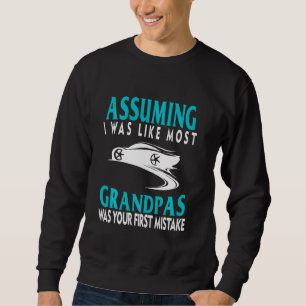 Sudadera Perforación de auto Race Hobbies Pun Humor