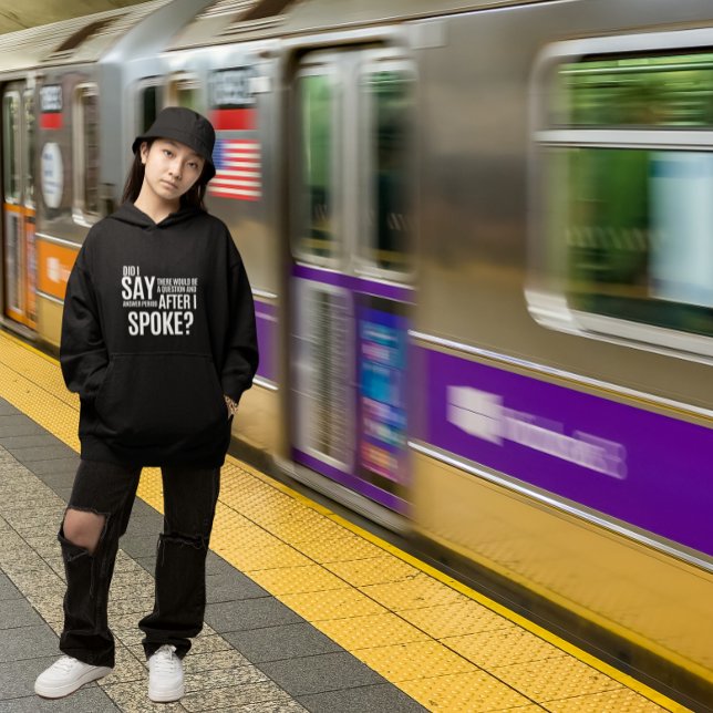 Sudadera Período de preguntas y respuestas después de habla (Subido por el creador)