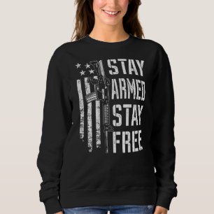 Sudadera Permanecer Armado Permanecer Libre  Pro Armas AR15