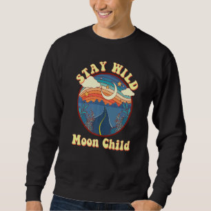 Sudadera Permanecer Salvaje Niño de la Luna Vestimenta Esté