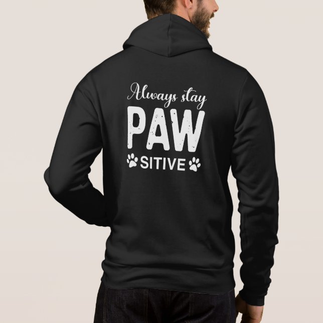 Sudadera Permanecer siempre alerta sobre PAW (Reverso)