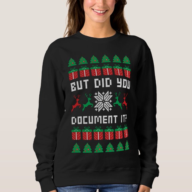 Sudadera Pero ¿Lo Documentaste (Anverso)