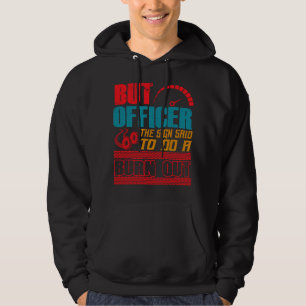 Sudadera Pero oficial, el letrero decía que hiciera un Burn