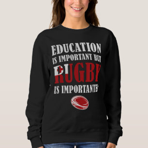 Sudadera Pero Rugby es importante Tonga Rugby