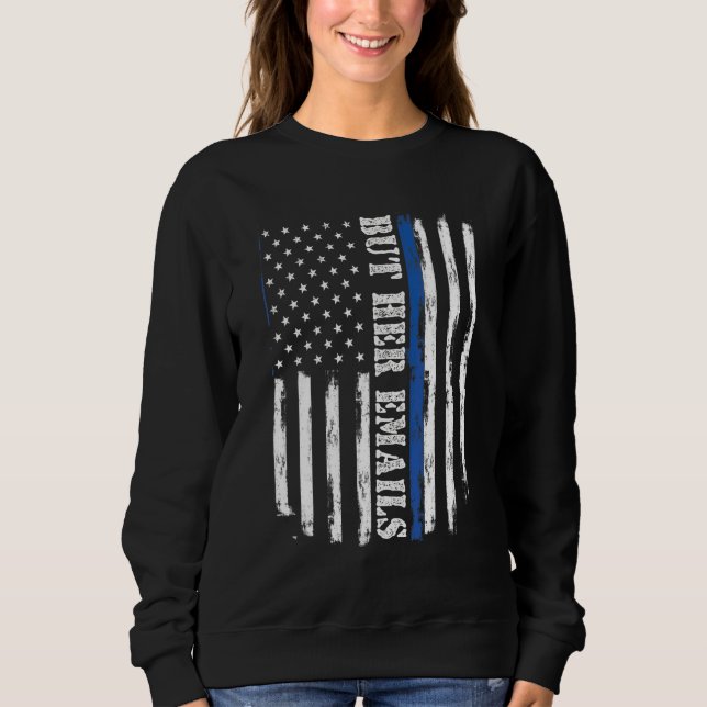 Sudadera Pero Sus Correos Electrónicos Bandera EEUU 12 (Anverso)