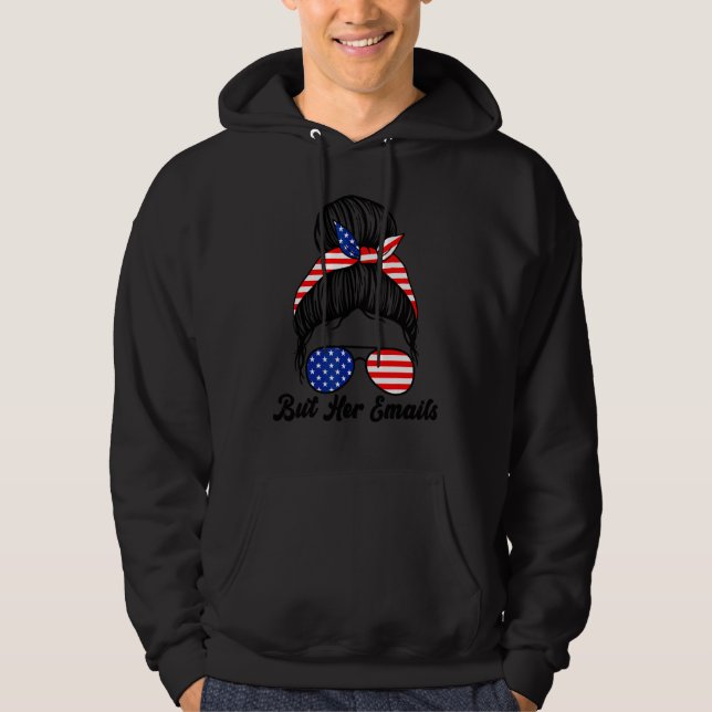 Sudadera Pero Sus Correos Electrónicos Con Gafas De Sol Me  (Anverso)