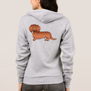 Sudadera Perrito De Dibujos Animados Adorable Dachshund Pel