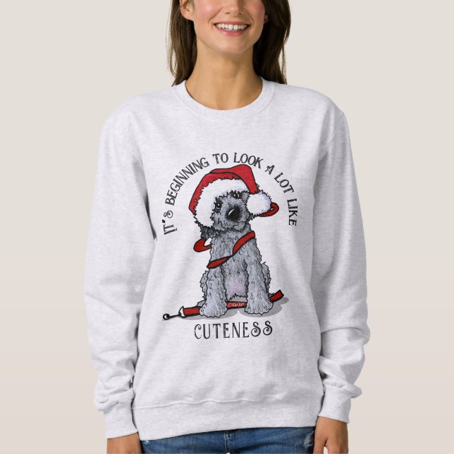 Sudadera Perrito Doodle Navidad (Anverso)