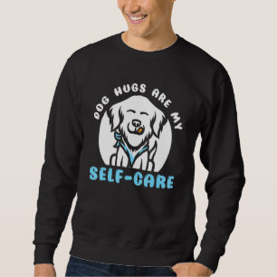 Sudadera Perro Abraza el auto cuidado Oeste de la región mo