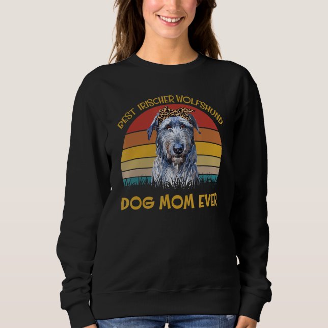 Sudadera Perro adorable perro mejor perro mamá Irischer Wol (Anverso)