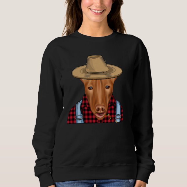 Sudadera Perro agricultor con hebilla de Pharaoh (Anverso)