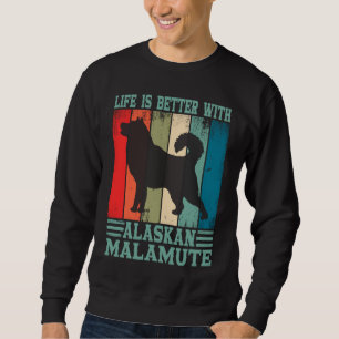 Sudadera Perro Alaska Malamute Con Malamute Alaska