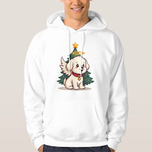 Sudadera Perro Ángel Maltés (Anverso)