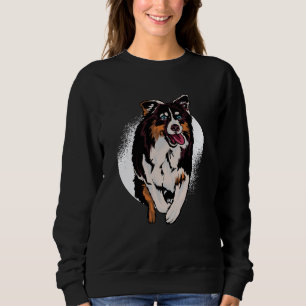 Sudadera Perro Australiano Pata de Ganado Divertida