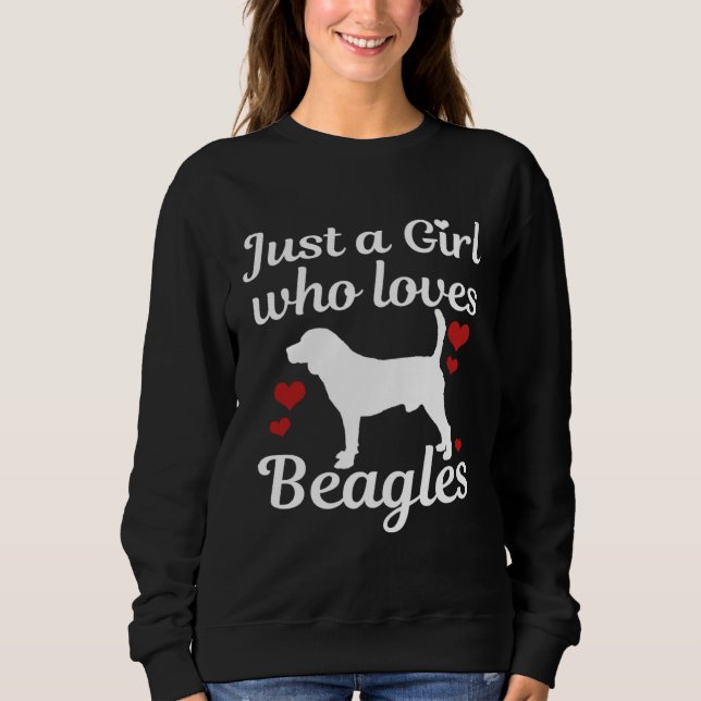 Sudadera Perro Beagle diciendo (Anverso)
