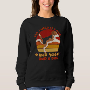 Sudadera Perro Beagle Perro Beagle Perrito Dueño De Yoga Pe