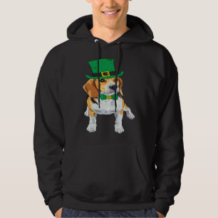 Sudadera Perro Beagle Trébol Día de San Patricio San Patric