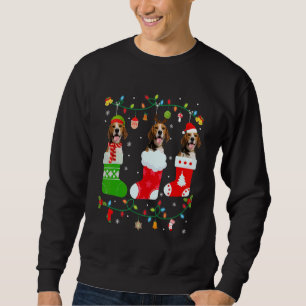 Sudadera Perro Beagle Tres Navidades Socavan Perro de Navid
