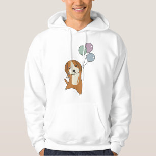 Sudadera Perro Beagle vuela con globos