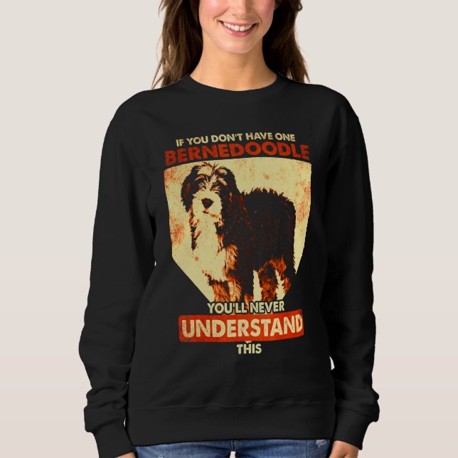 Sudadera Perro Bernedoodle Bernedoodle 2 (Anverso)