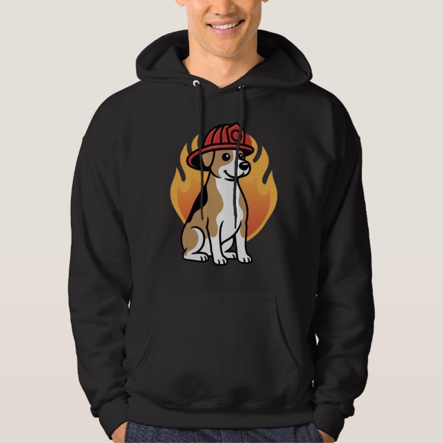 Sudadera perro bombero (Anverso)