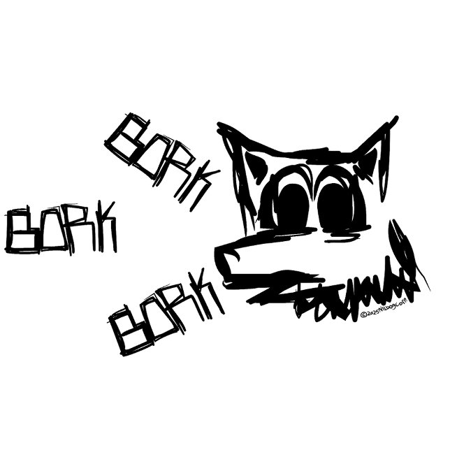 Sudadera Perro Bork Bork (Subido por el creador)