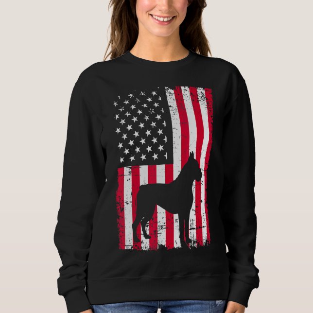 Sudadera Perro Boxer 3 (Anverso)