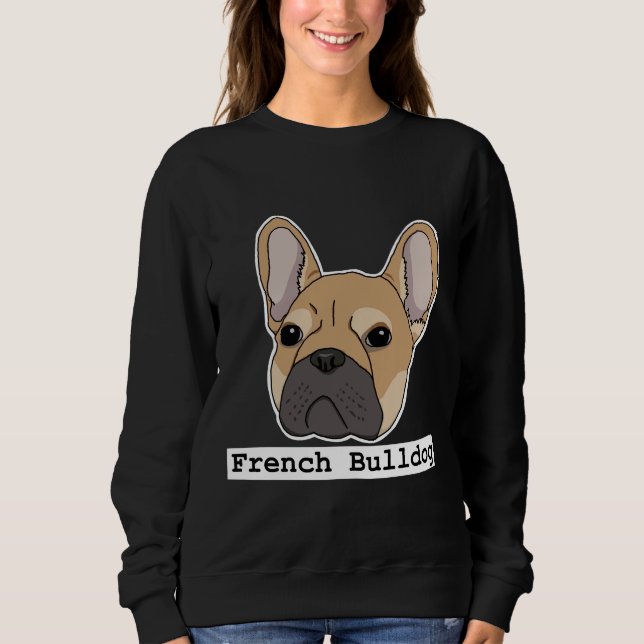 Sudadera Perro Bulldog francés (Anverso)
