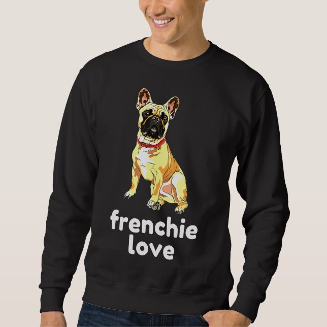 Sudadera Perro bulldog Frenchy (Anverso)