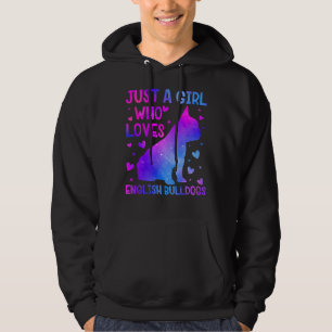 Sudadera Perro Bulldog Inglés Perro Lover Perro Girasol Mej