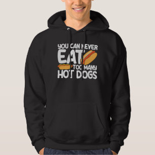 Sudadera Perro caliente Adulto Nunca Se Puede Comer Demasia