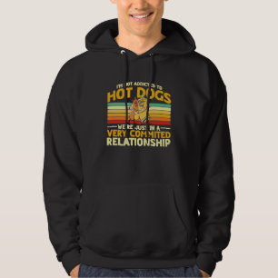 Sudadera Perro Caliente Humor para Adultos Una Relación Muy
