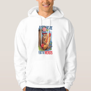 Sudadera Perro Caliente Sloth 4 de Julio Barbacoa