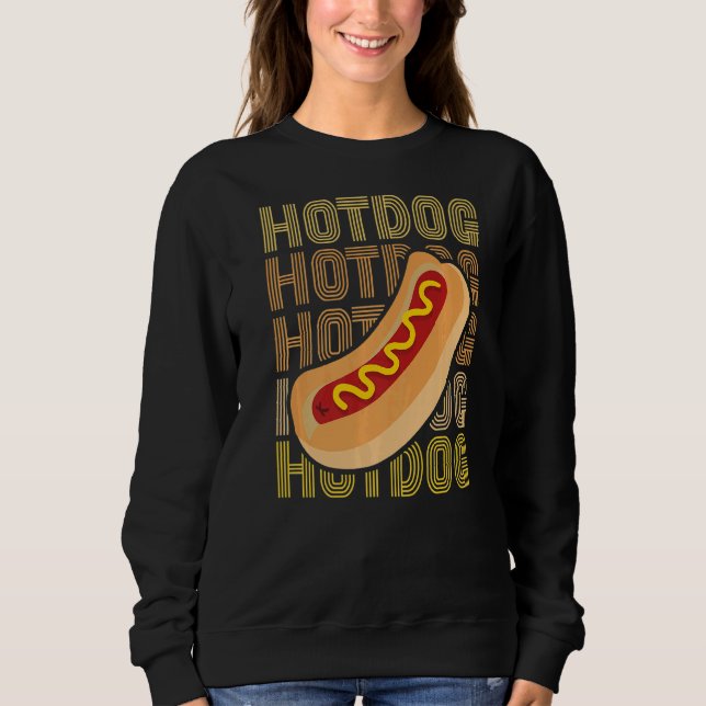 Sudadera Perro Caliente Wiener Para Un Perro Caliente 1 (Anverso)