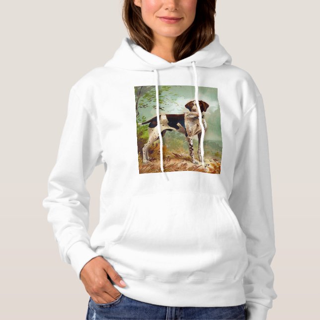Sudadera Perro cazador con pájaro en la boca (Anverso)