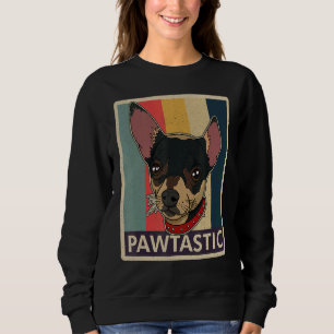 Sudadera Perro Chihuahua dice que mamá papá camina criadora