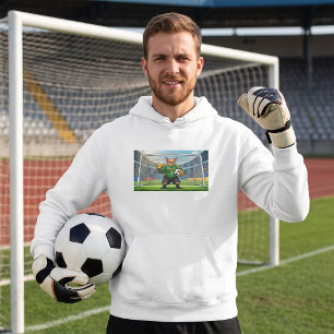Sudadera Perro Chihuahua Divertido Portero de Fútbol