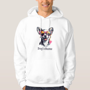 Sudadera Perro Chihuahua Guay con gafas de sol