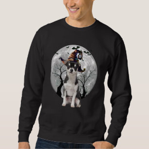Sudadera Perro Chihuahua Y Perro De La Moon Halloween