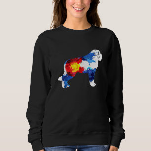 Sudadera Perro Colorado Saint Bernard - Montaña Rocky