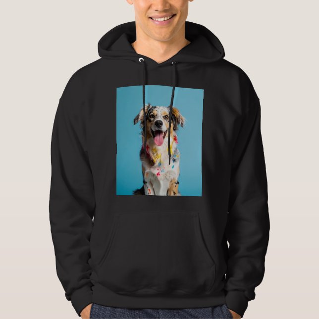 Sudadera Perro Colorido (Anverso)