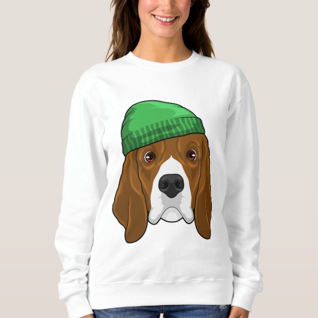 Sudadera Perro con Beanie (Anverso)