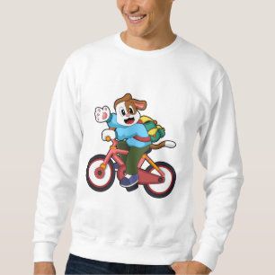 Sudadera Perro con bicicleta