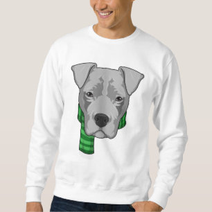 Sudadera Perro con bufanda