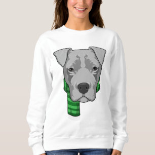 Sudadera Perro con bufanda